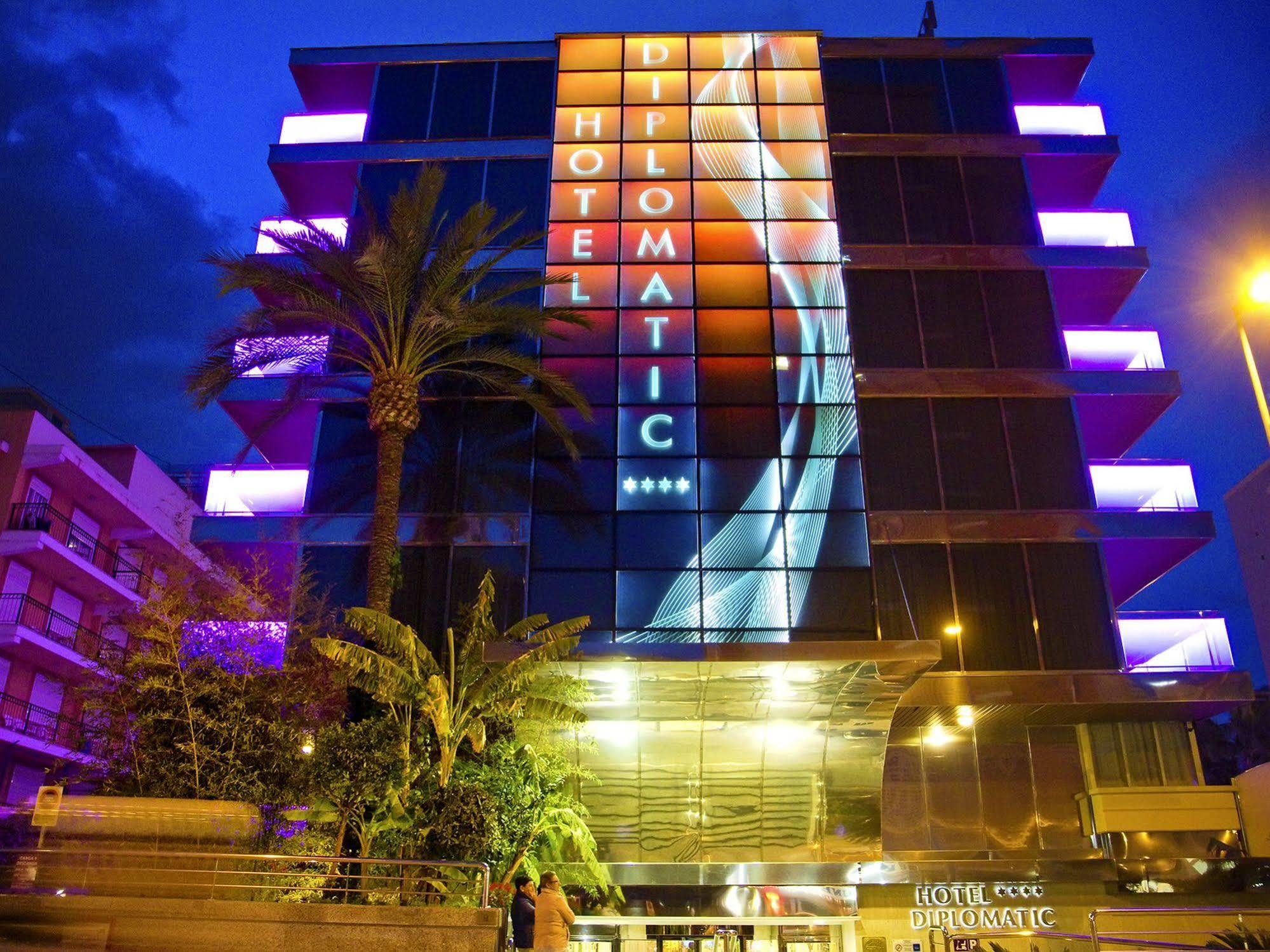 Hotel Servigroup Diplomatic Benidorm Exterior foto